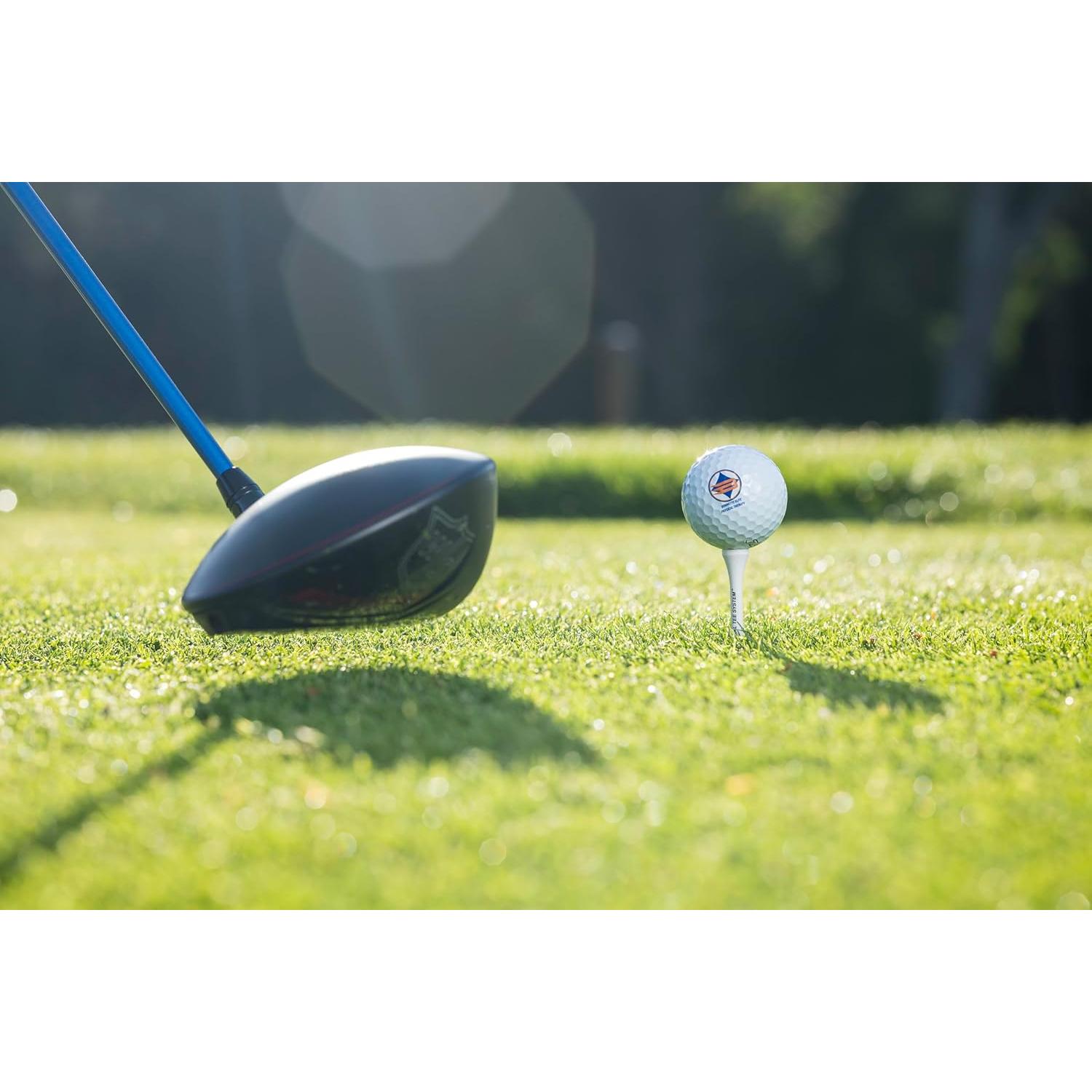 Tees de Madera para Golf PrideSports PTS - 100 Unidades, 7 cm