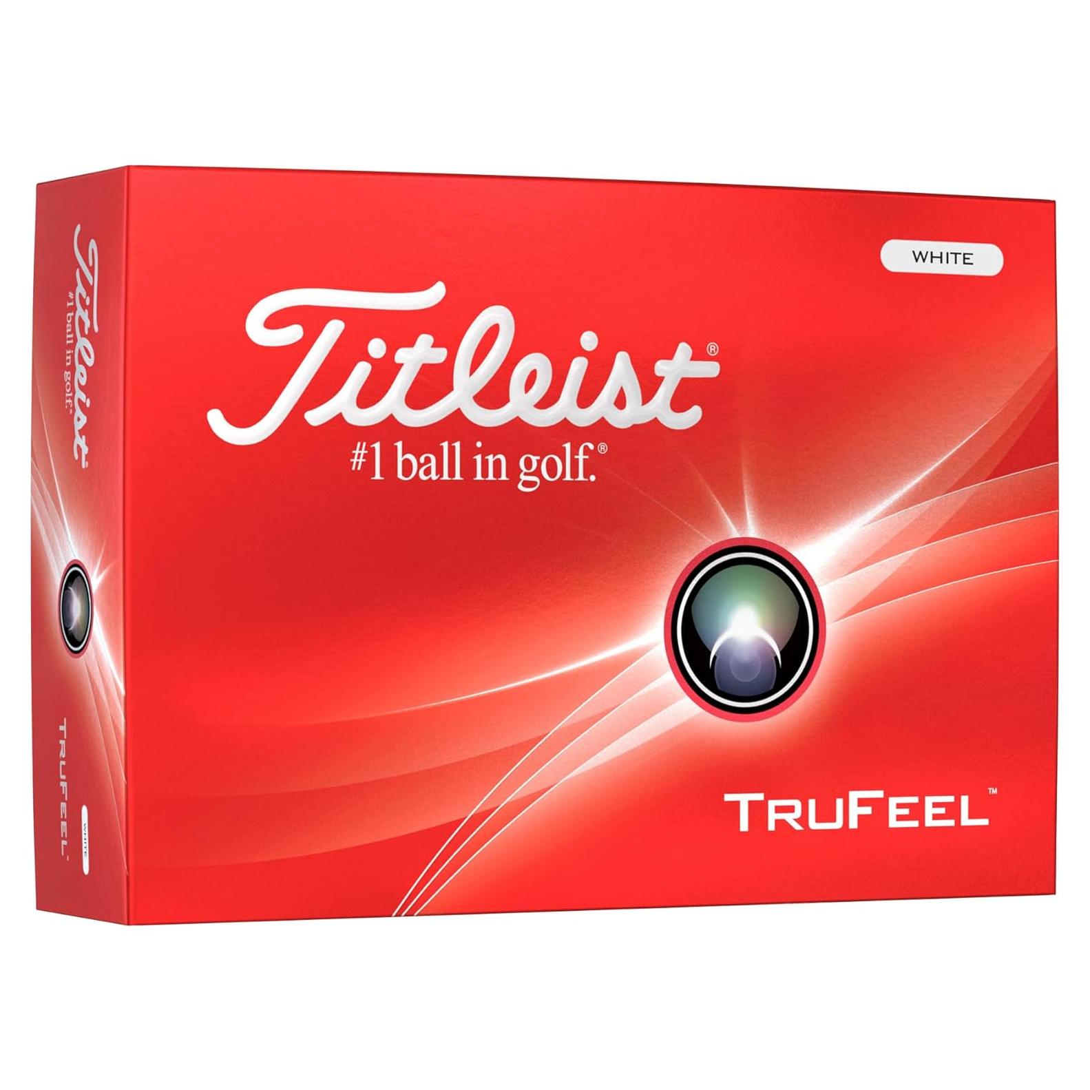 Pelotas de Golf Titleist TruFeel - 12 Unidades, Tacto Suave