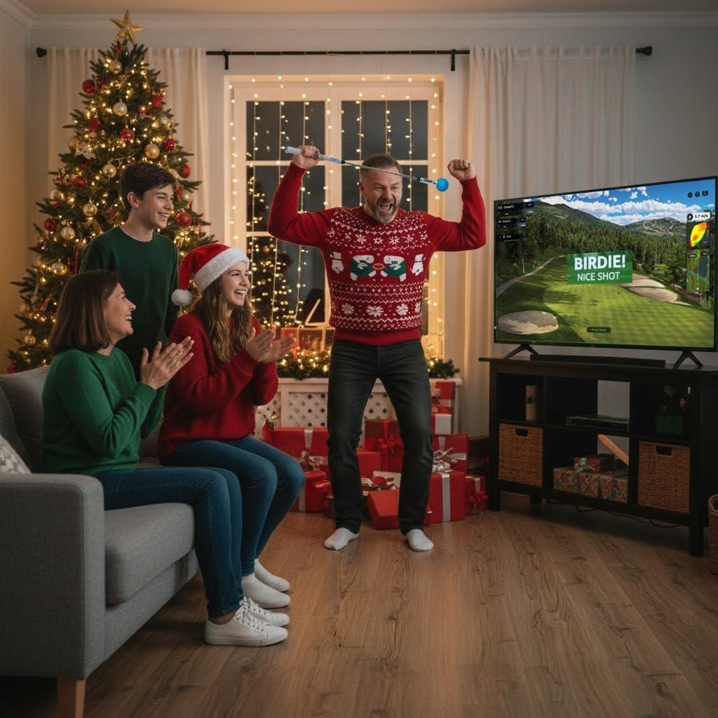 Simulador de Golf PHIGOLF2 Flex con Sensor y Palo de Swing