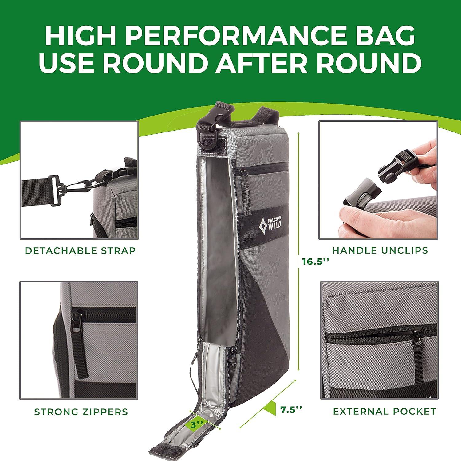 Bolsa de Enfriamiento Falcona Wild para Golf - Capacidad 6 Latas