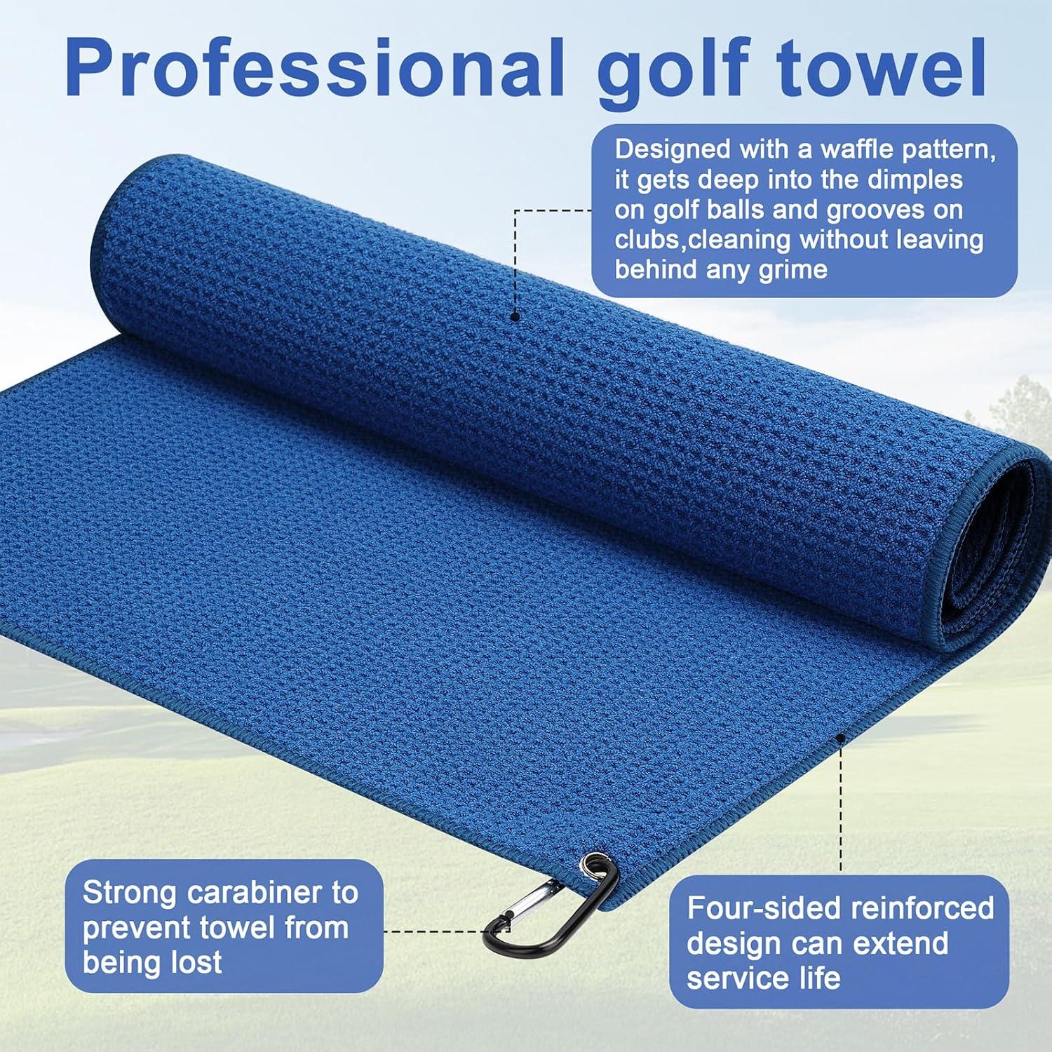 Paquete de 3 Toallas de Golf SPOROKET Microfibra 40.64cm