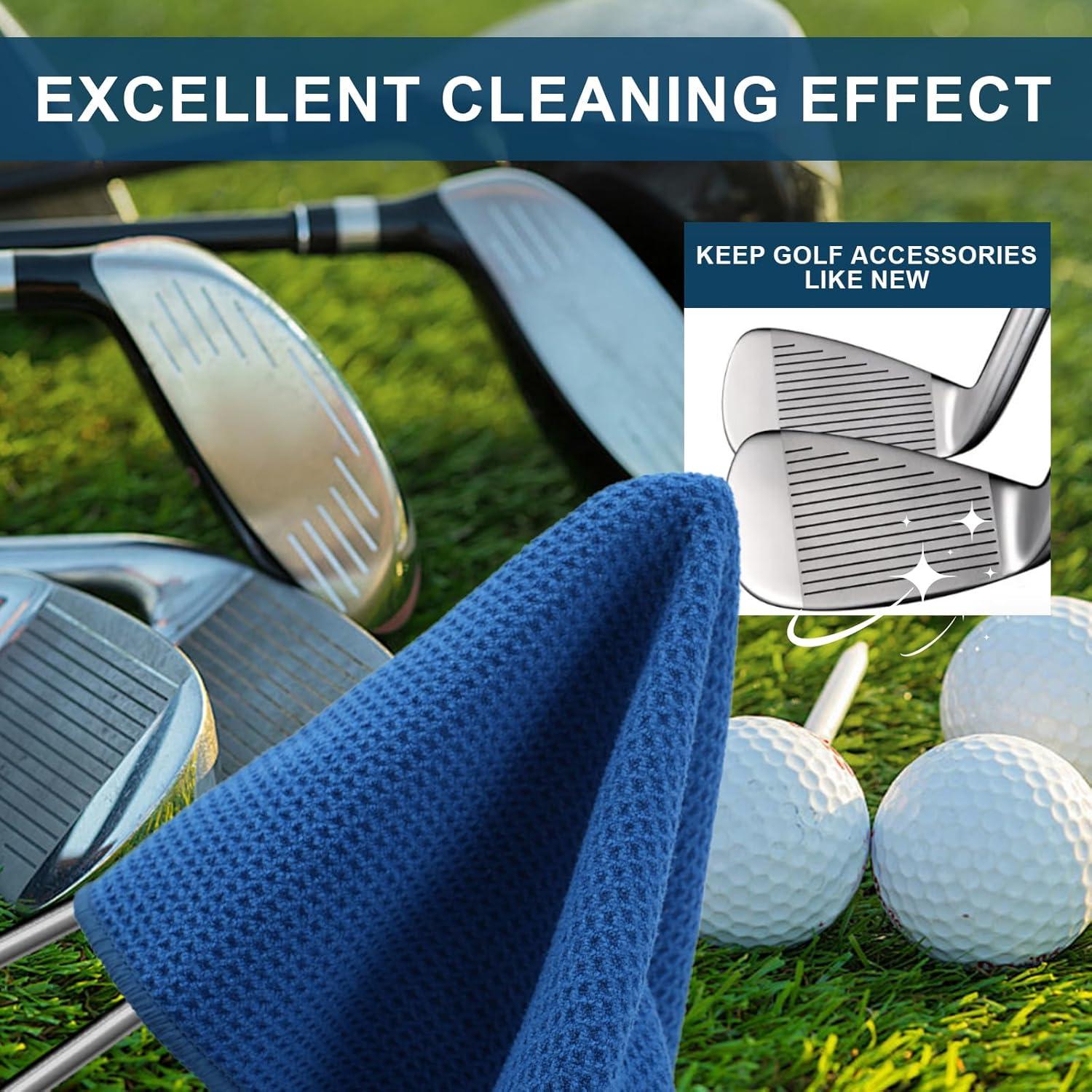 Paquete de 3 Toallas de Golf SPOROKET Microfibra 40.64cm