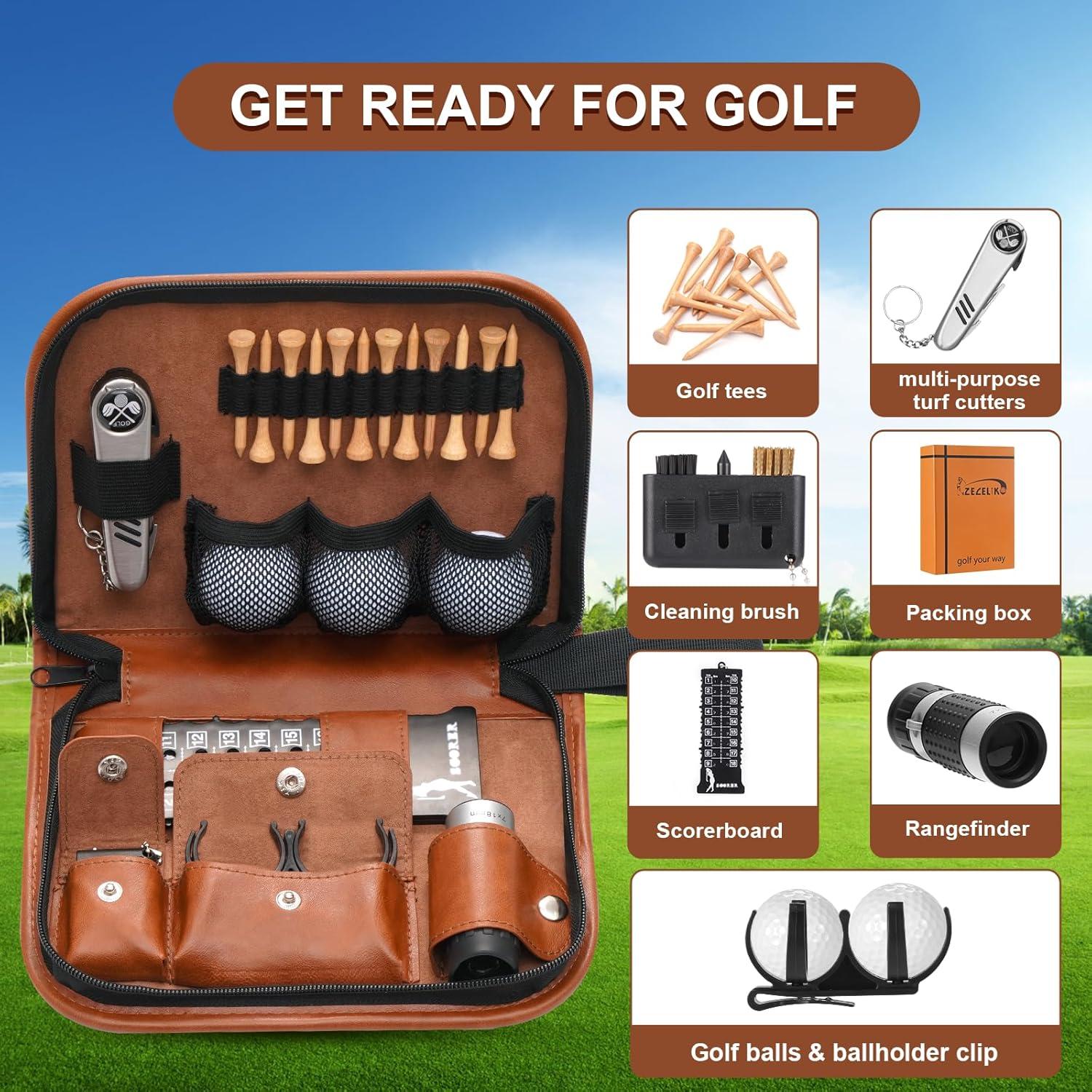 Set de Accesorios de Golf Zeceliko GF-0001 con Telémetro
