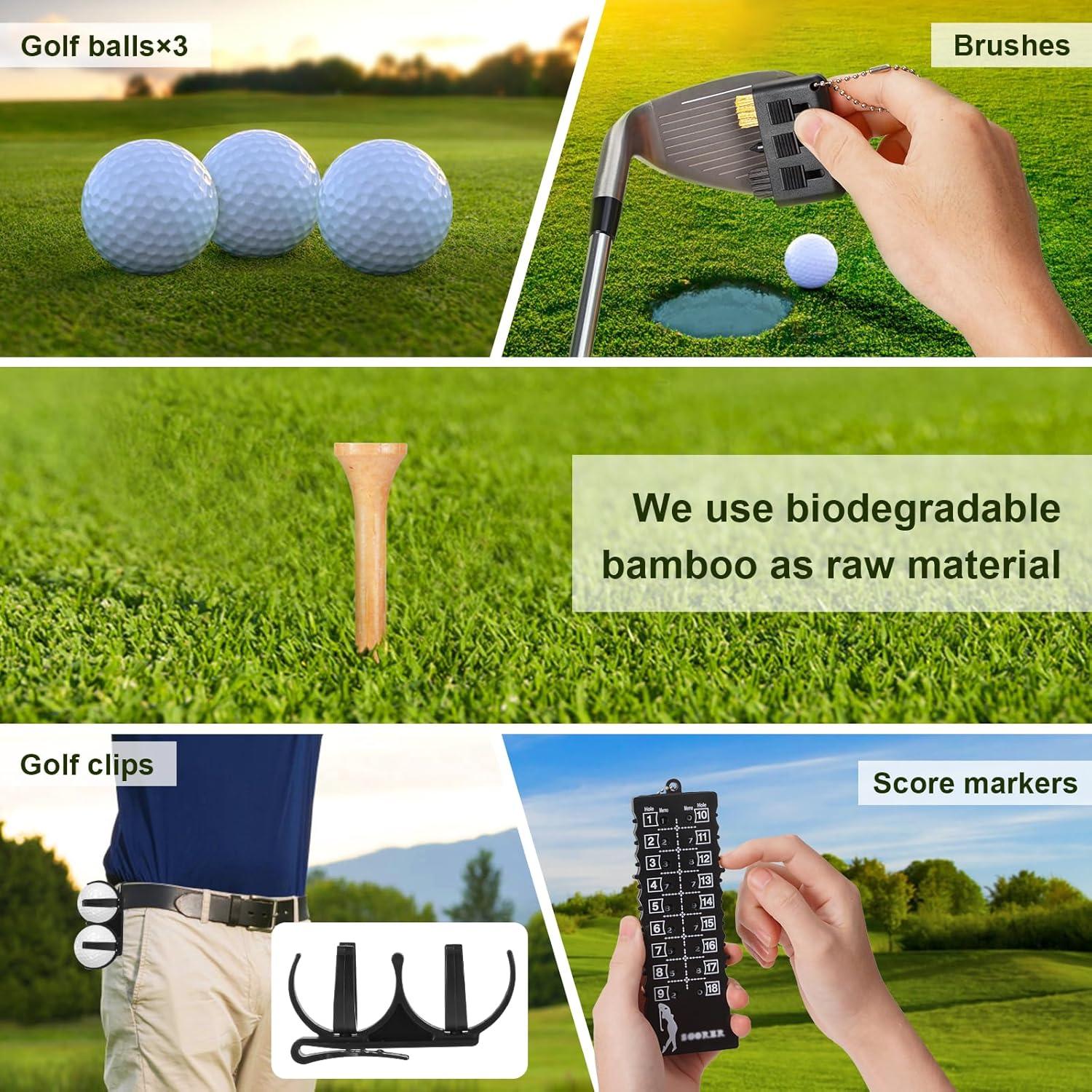 Set de Accesorios de Golf Zeceliko GF-0001 con Telémetro