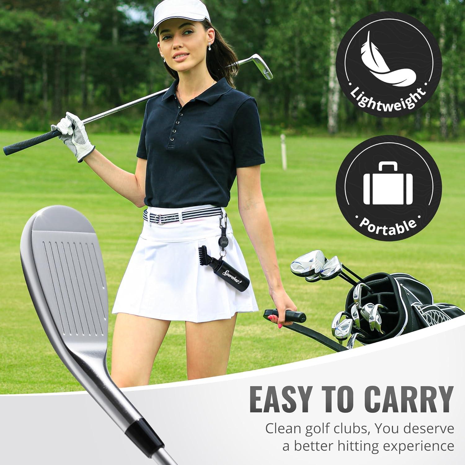 Limpiador de Cepillo para Palos de Golf SPOROKET con Botella 118ml