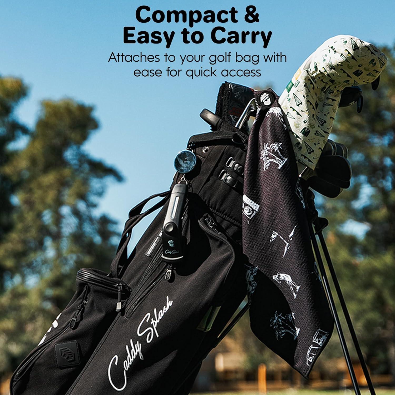 Cepillo de Golf Caddy Splash Pro con Agua - Cerdas de Nylon