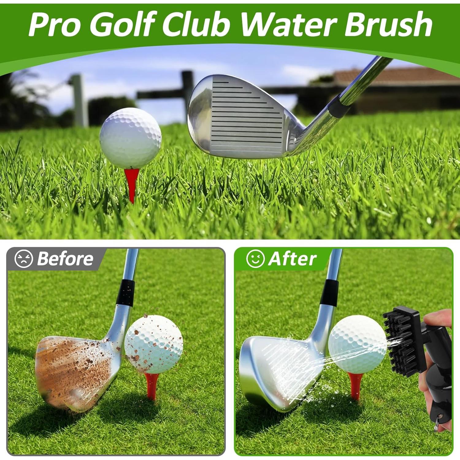 Juego de Toalla y Cepillo de Golf Nabobt - Microfibra 40x40 cm