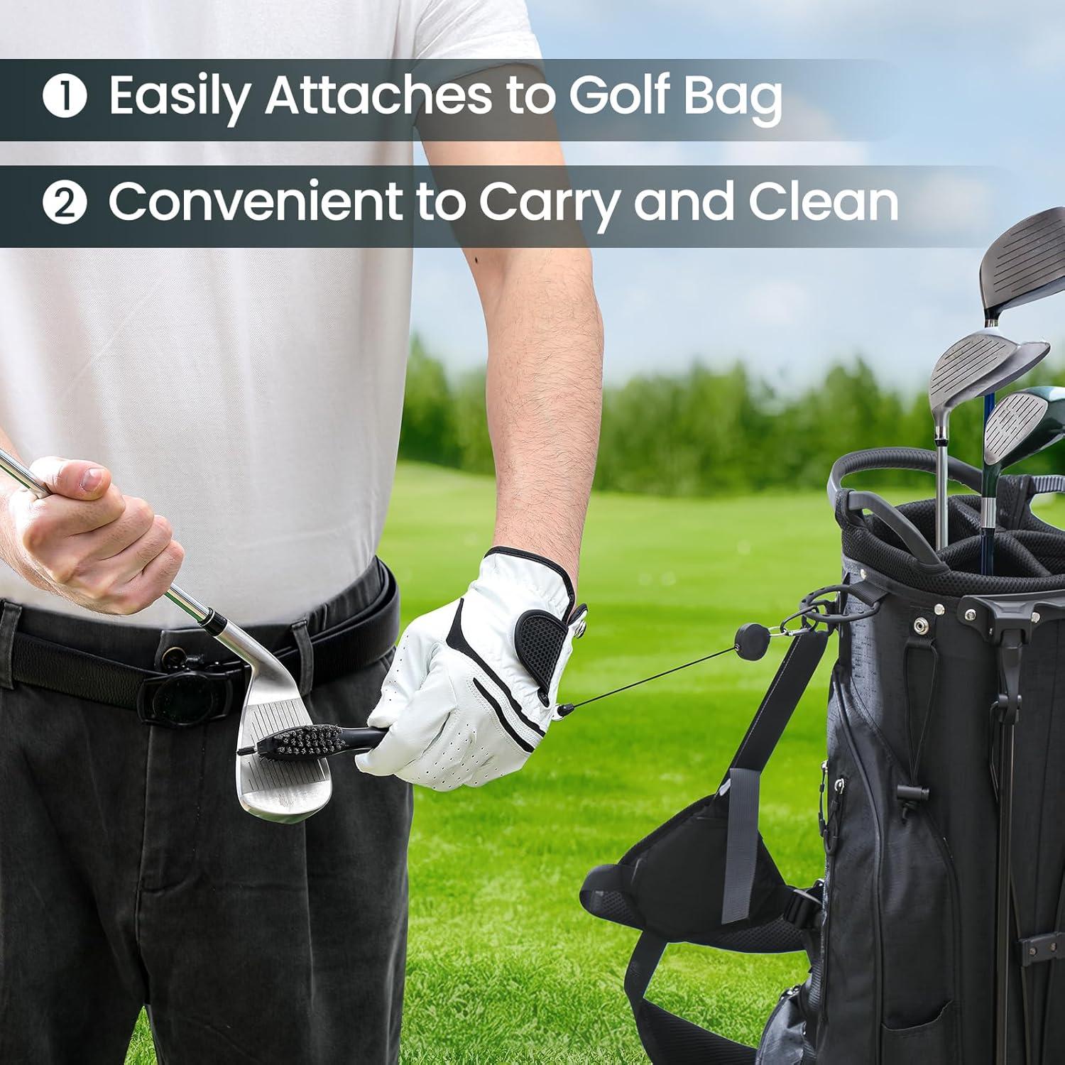 Paquete de 3 cepillos para palos de golf POIKSHARK - Accesorios