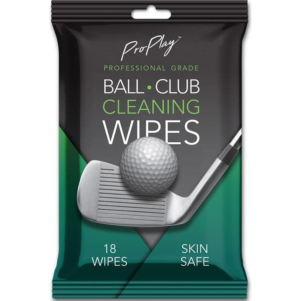 Toallitas de Limpieza ProPlay para Pelotas y Palos de Golf - 1 Paquete