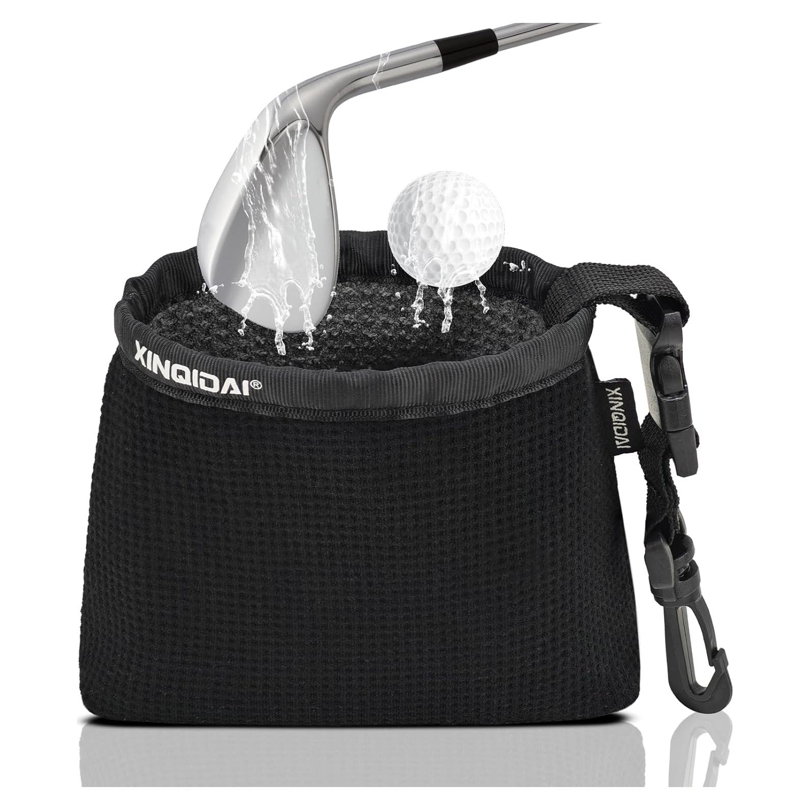 Bolsa de Limpieza XINQIDAI para Palos y Pelotas de Golf - Impermeable, Lavable