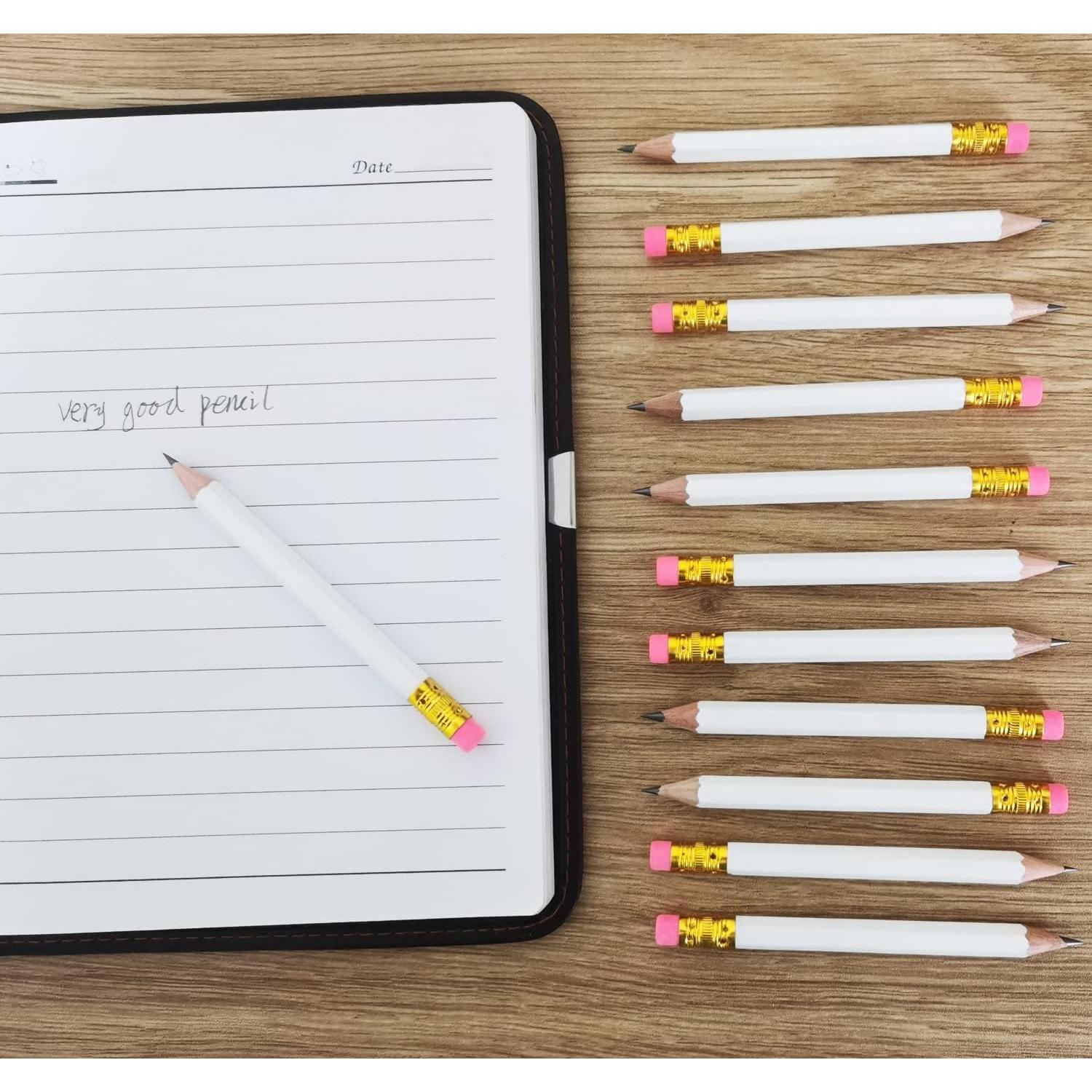 Lápices de Golf Adhere 25pcs Madera Grafito 2B Hexagonal