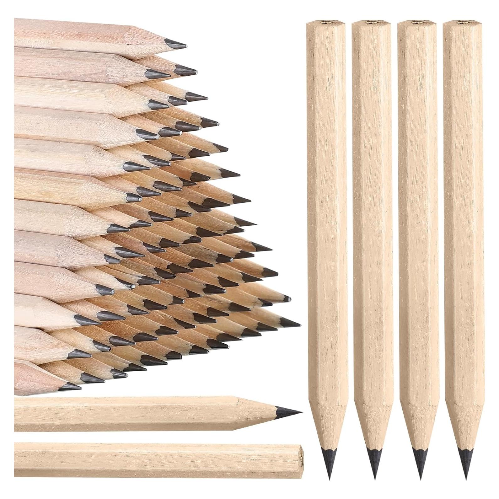 Lápices de Golf Yexiya Mini 80 Pcs Hexagonal Amarillo