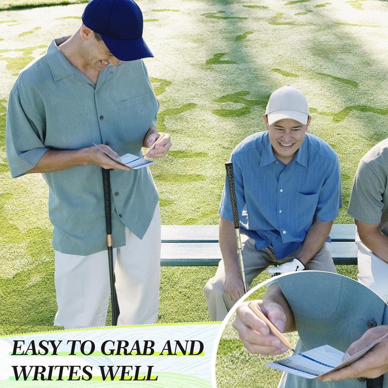 Lápices de Golf Yexiya Mini 80 Pcs Hexagonal Amarillo