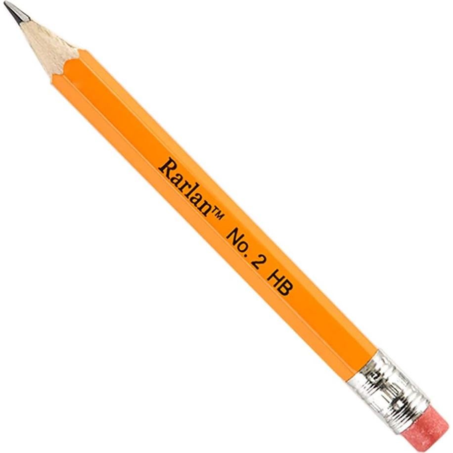 Lápices HB Rarlan con Borrador, Paquete de 200 Pre-afilados