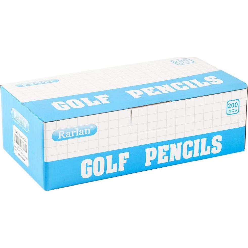 Lápices HB Rarlan con Borrador, Paquete de 200 Pre-afilados