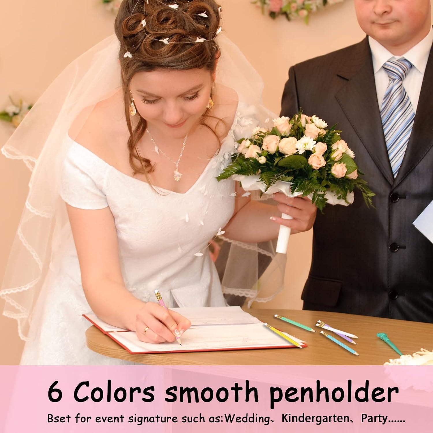 60 Lápices de Golf con Borrador Hawflu 10 cm Multicolor