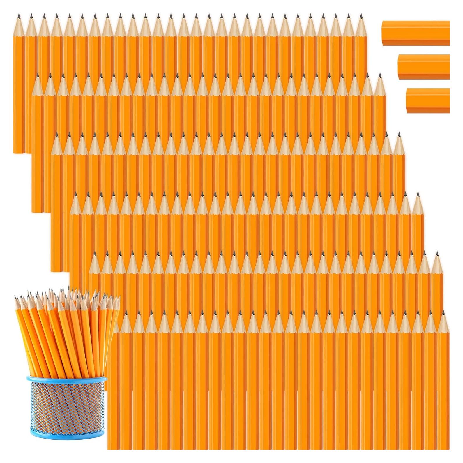 Lápices de Golf Kosiz 1000 Pcs HB Amarillo Hexagonales