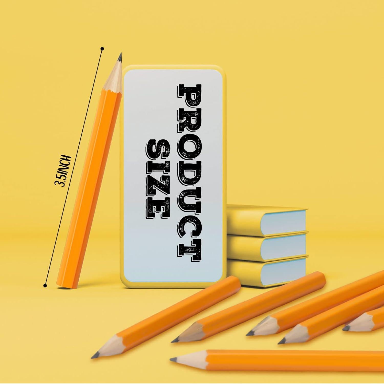 Lápices de Golf Kosiz 1000 Pcs HB Amarillo Hexagonales