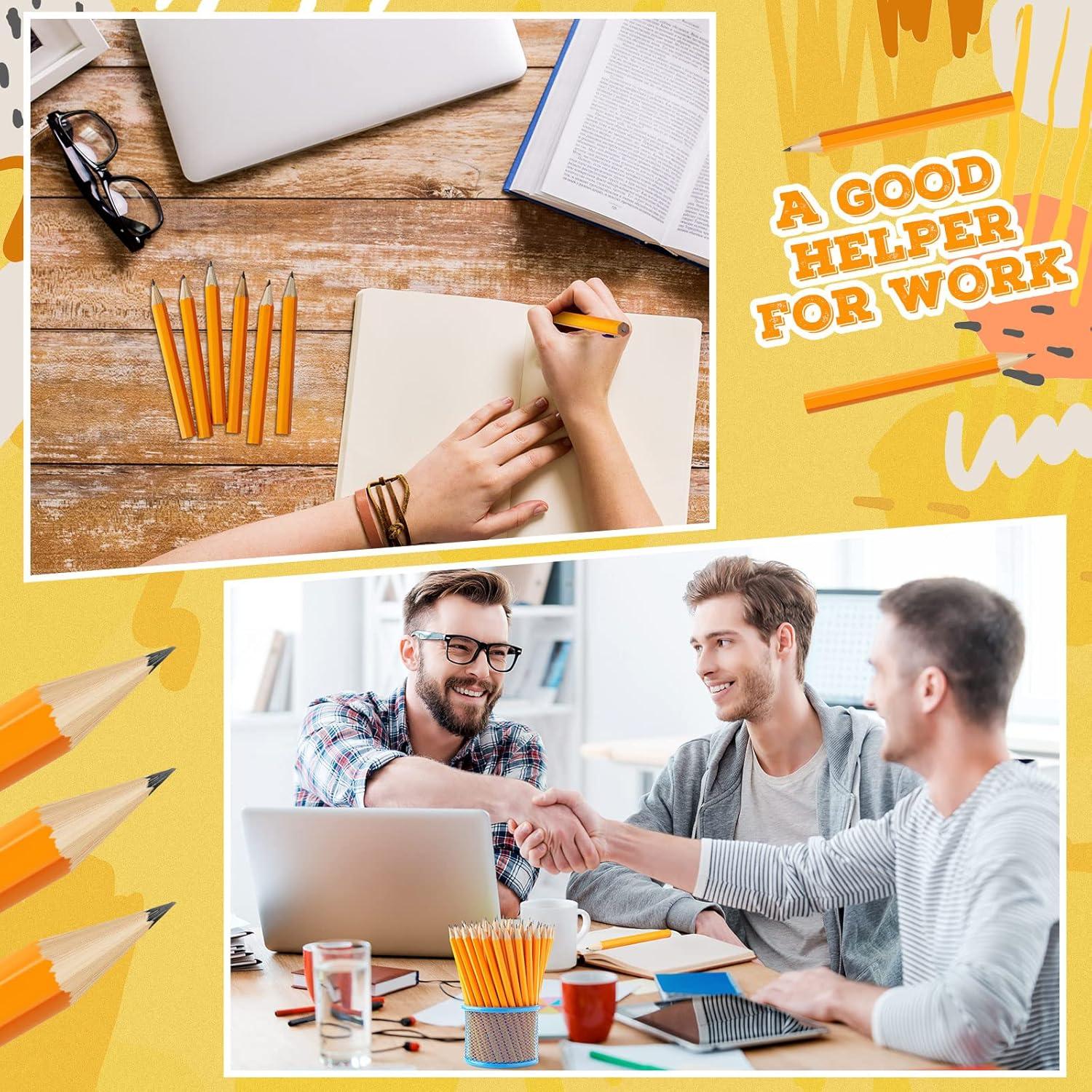 Lápices de Golf Kosiz 1000 Pcs HB Amarillo Hexagonales