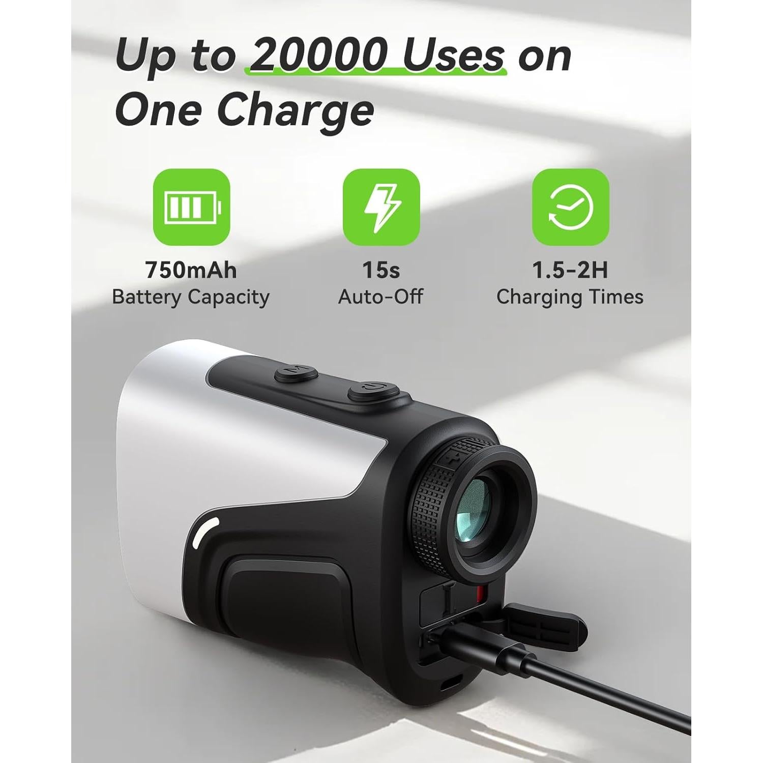 Buscador de Rango de Golf Hoorola SW-RF12 1200m IP54