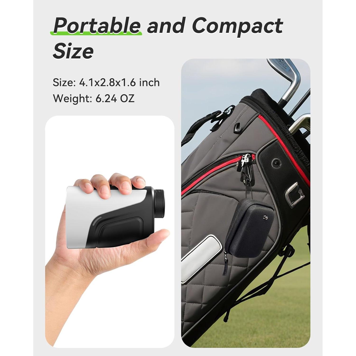 Buscador de Rango de Golf Hoorola SW-RF12 1200m IP54