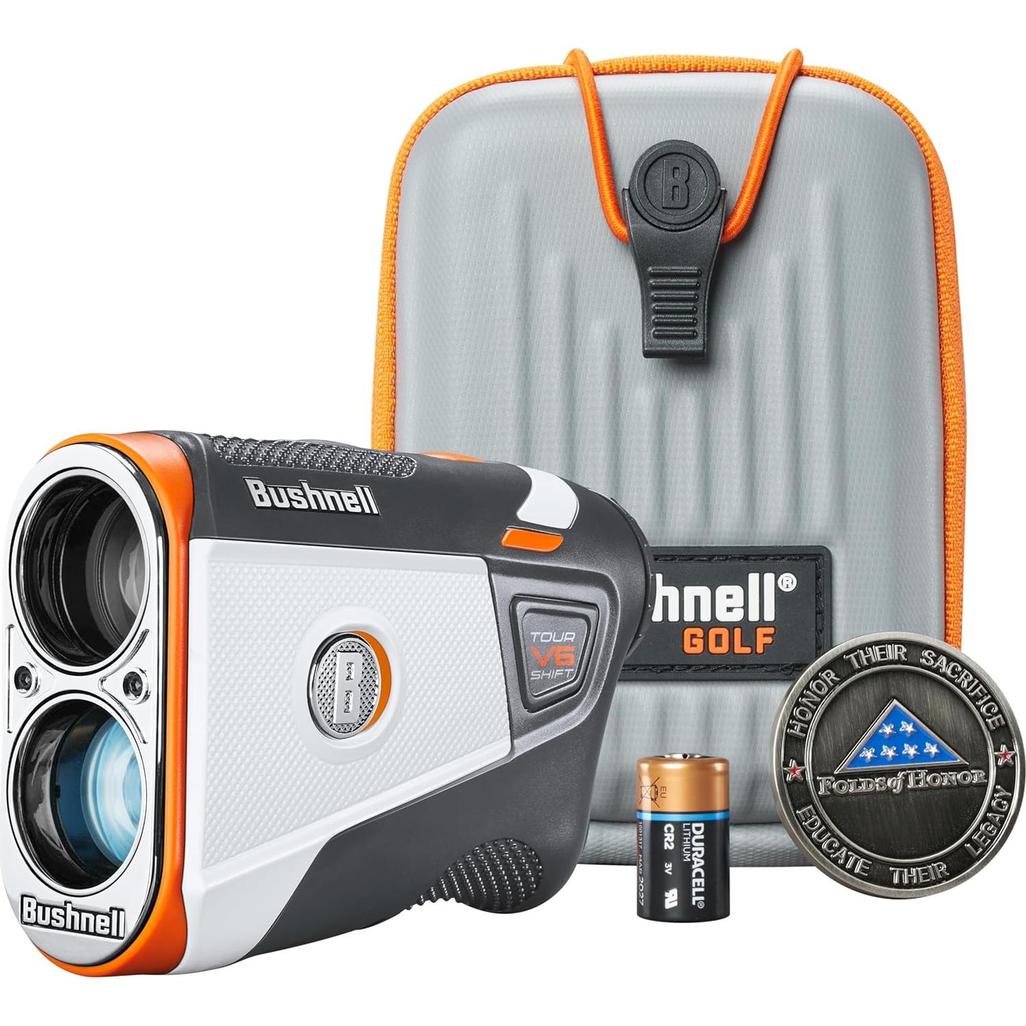 Medidor de Distancia de Golf Bushnell Tour V6 Shift 1300m