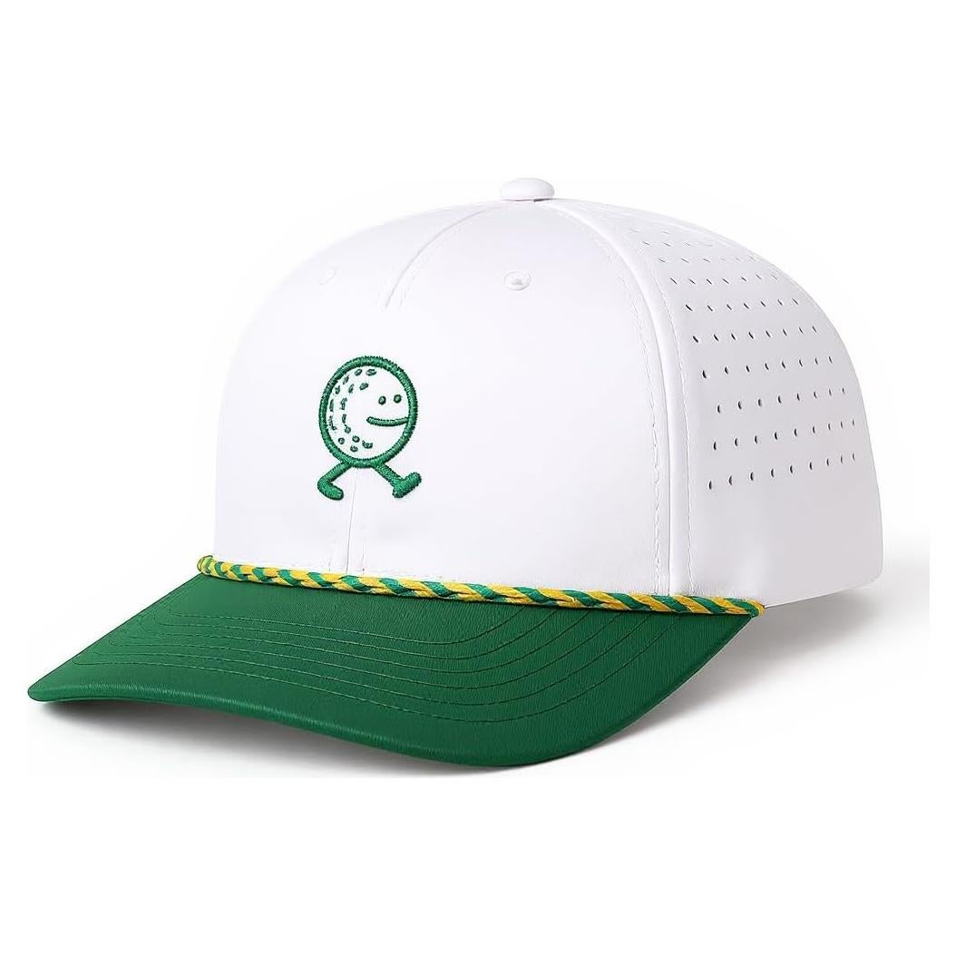 Gorra de Golf Divertida Snapback con Cuerda - Logo Bordado