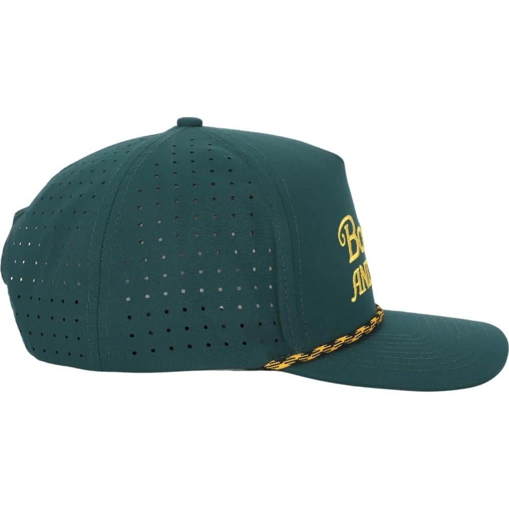 Gorra de Golf Divertida Bogeys y Cervezas Verde - Ajustable