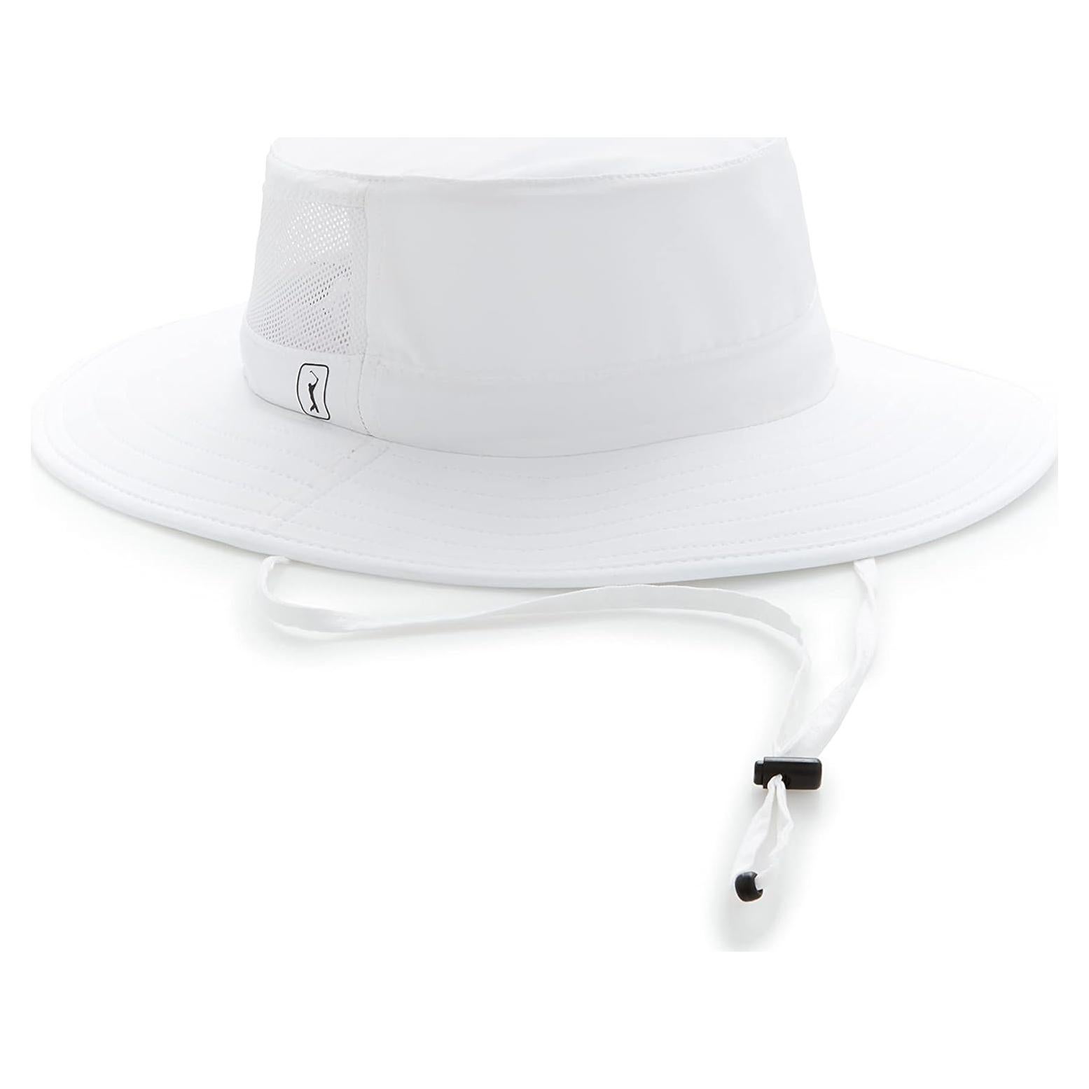 Sombrero de Cubo Solar PGA TOUR para Hombre Talla Única Blanco