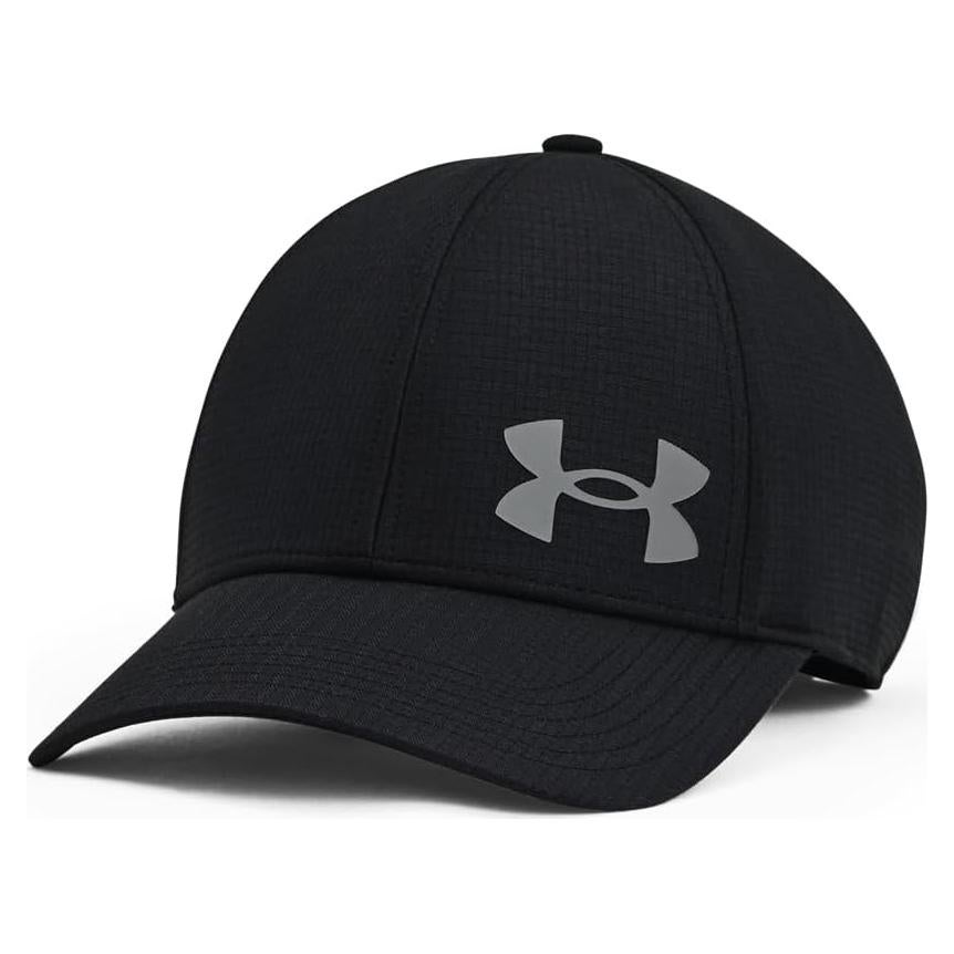 Gorra de béisbol ajustada Under Armour Iso-Chill negra gris