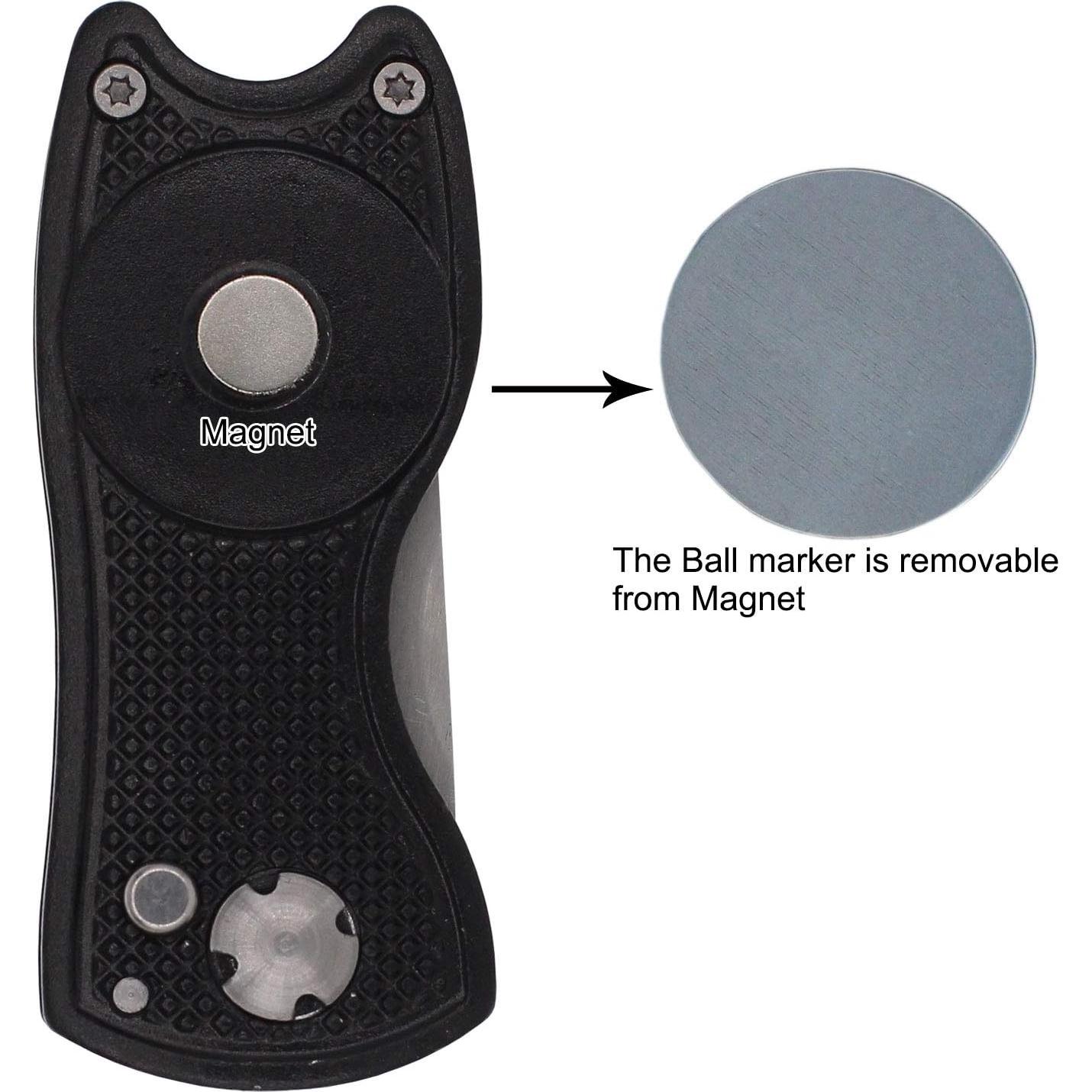 Herramienta de Reparación de Divots de Golf TuLick Plegable