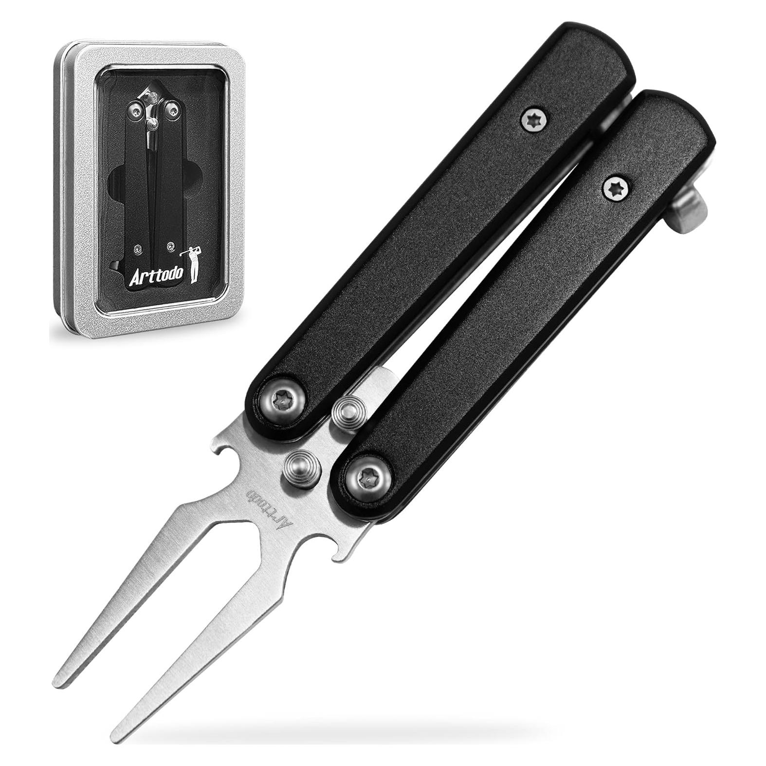 Herramienta de Reparación de Divots de Golf Arttodo Plegable