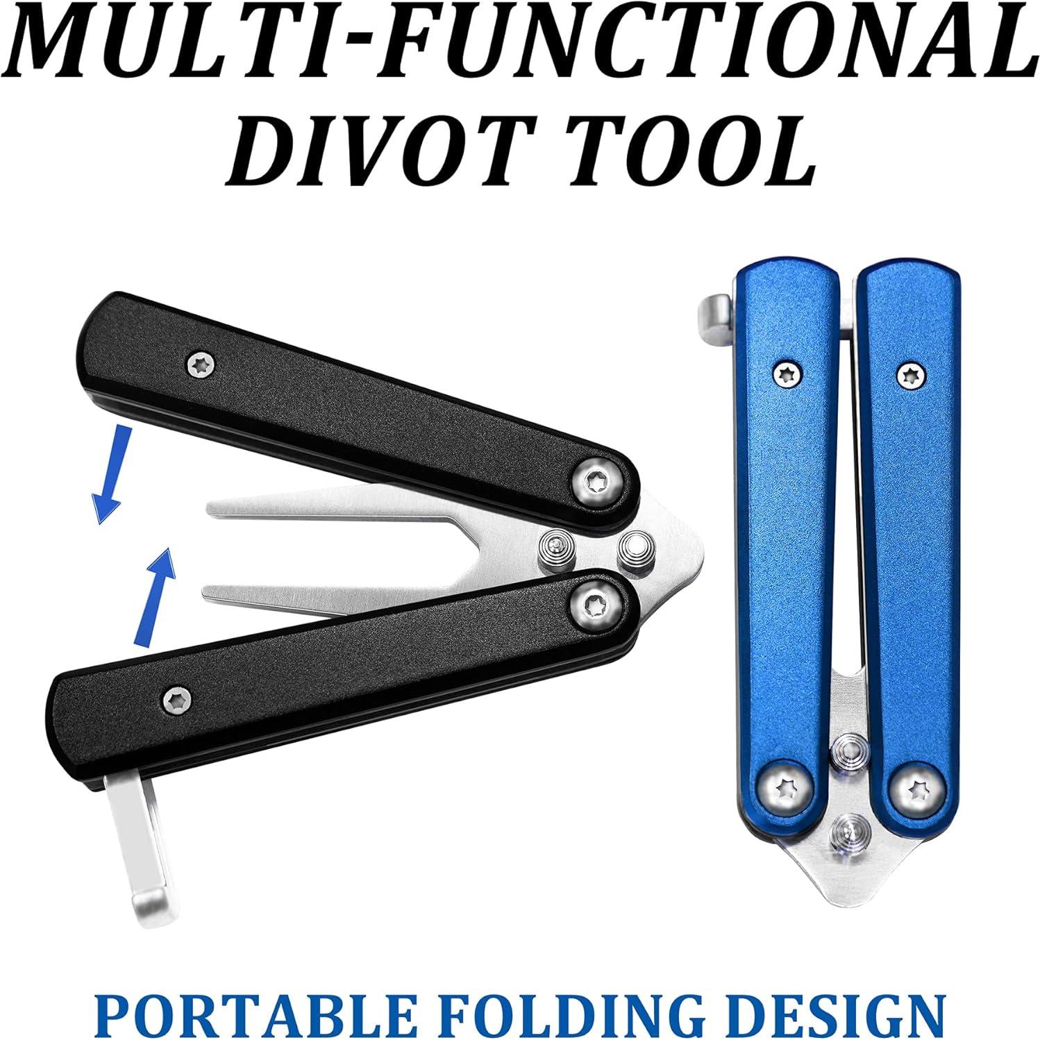 Herramienta de Reparación de Divots de Golf Arttodo Plegable