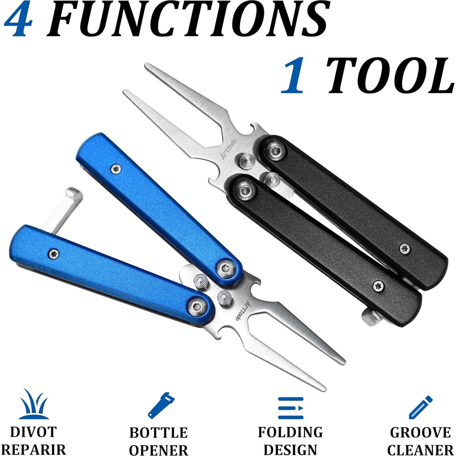 Herramienta de Reparación de Divots de Golf Arttodo Plegable