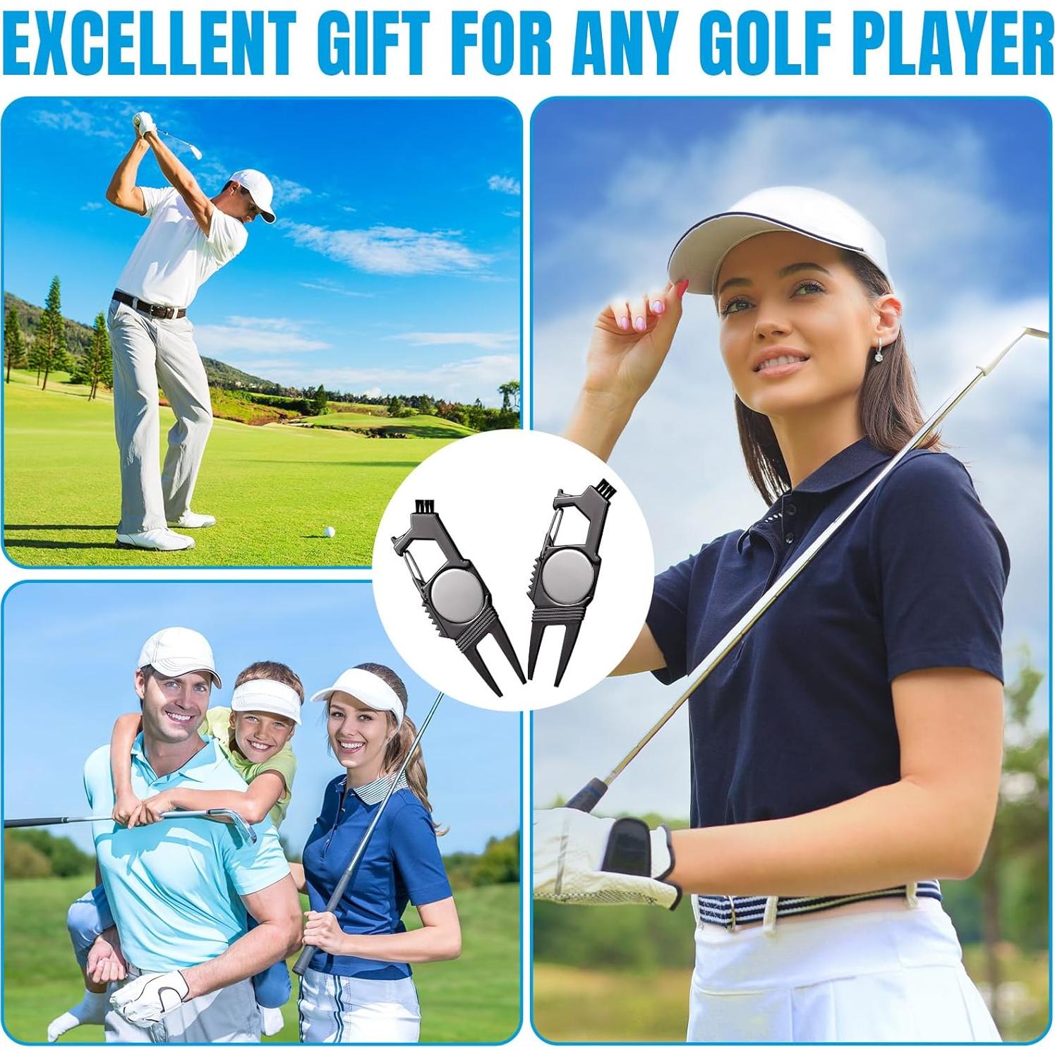 Herramienta de Golf Divot 7 en 1 Poen - Accesorios Multifuncionales