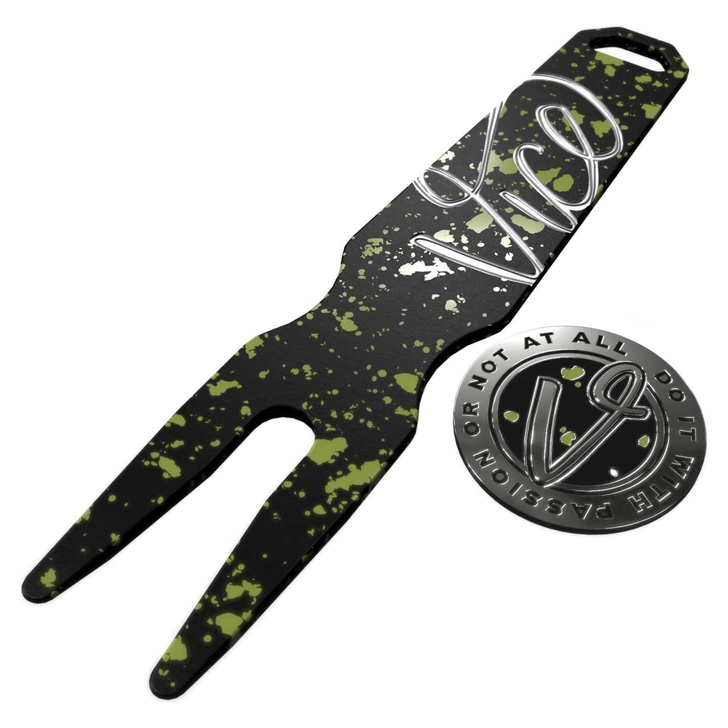 Herramienta de Divot VICE Golf + Marcador de Pelota Lima