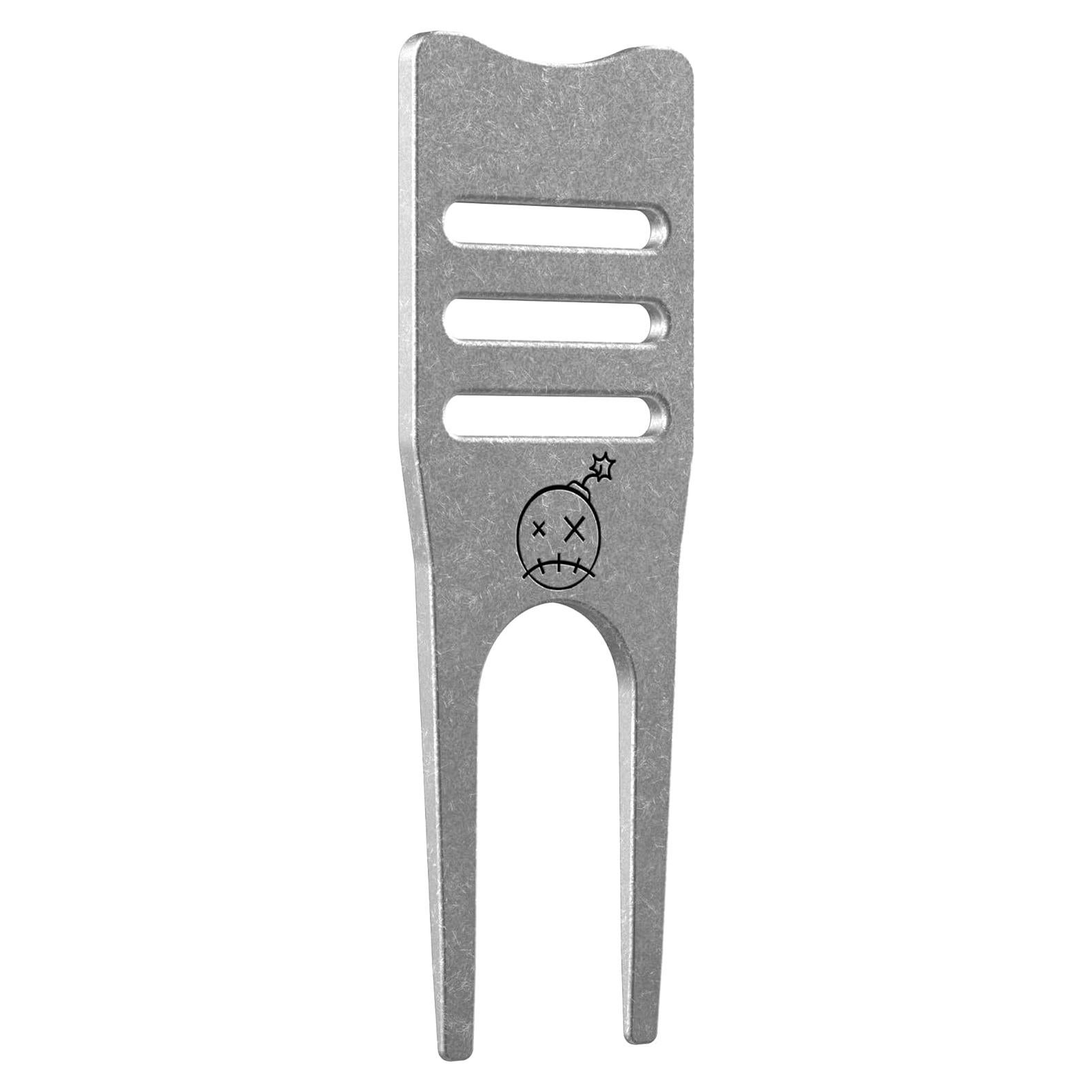 Herramienta de Divots de Titanio Fastfuse 4-en-1 para Golf