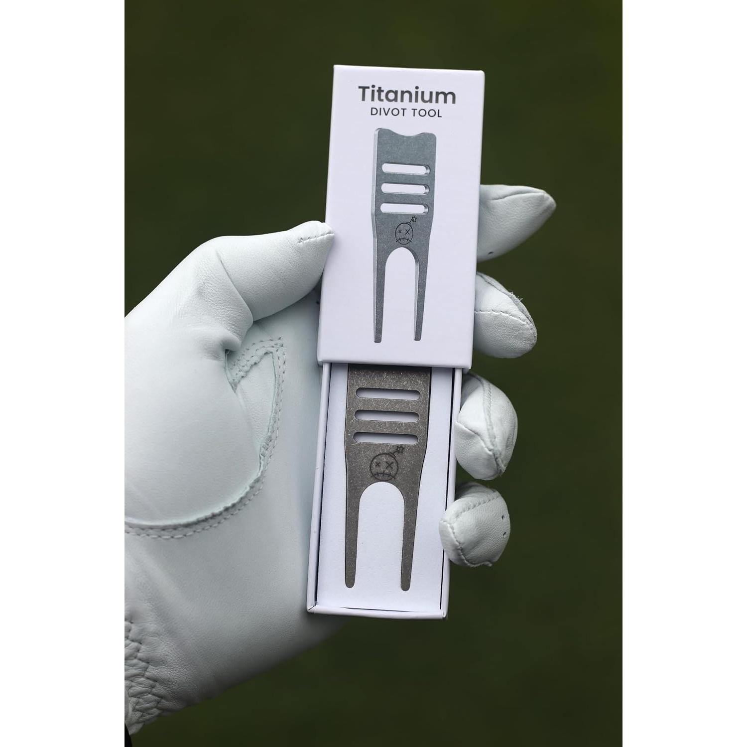 Herramienta de Divots de Titanio Fastfuse 4-en-1 para Golf