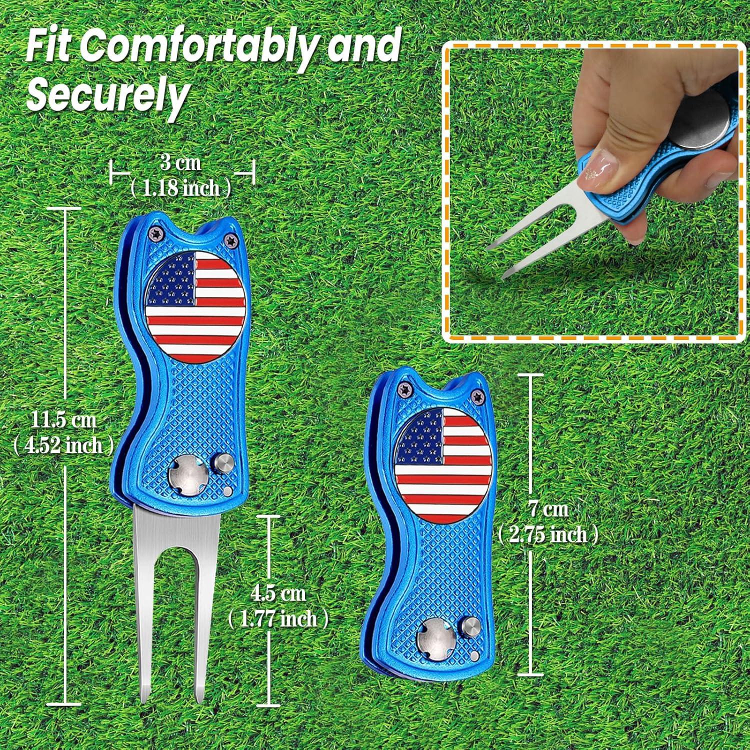 Herramienta de Divots de Golf FINGER TEN Pro con Marcadores