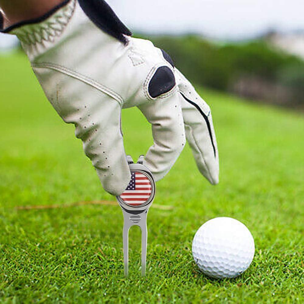 Herramienta de Divot CHIVENIDO de Acero Inoxidable para Golf