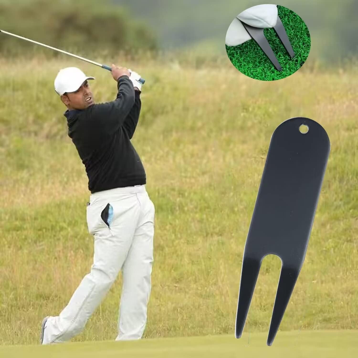 Herramienta de Divot de Golf NNNJunhua - Reparador y Marcador
