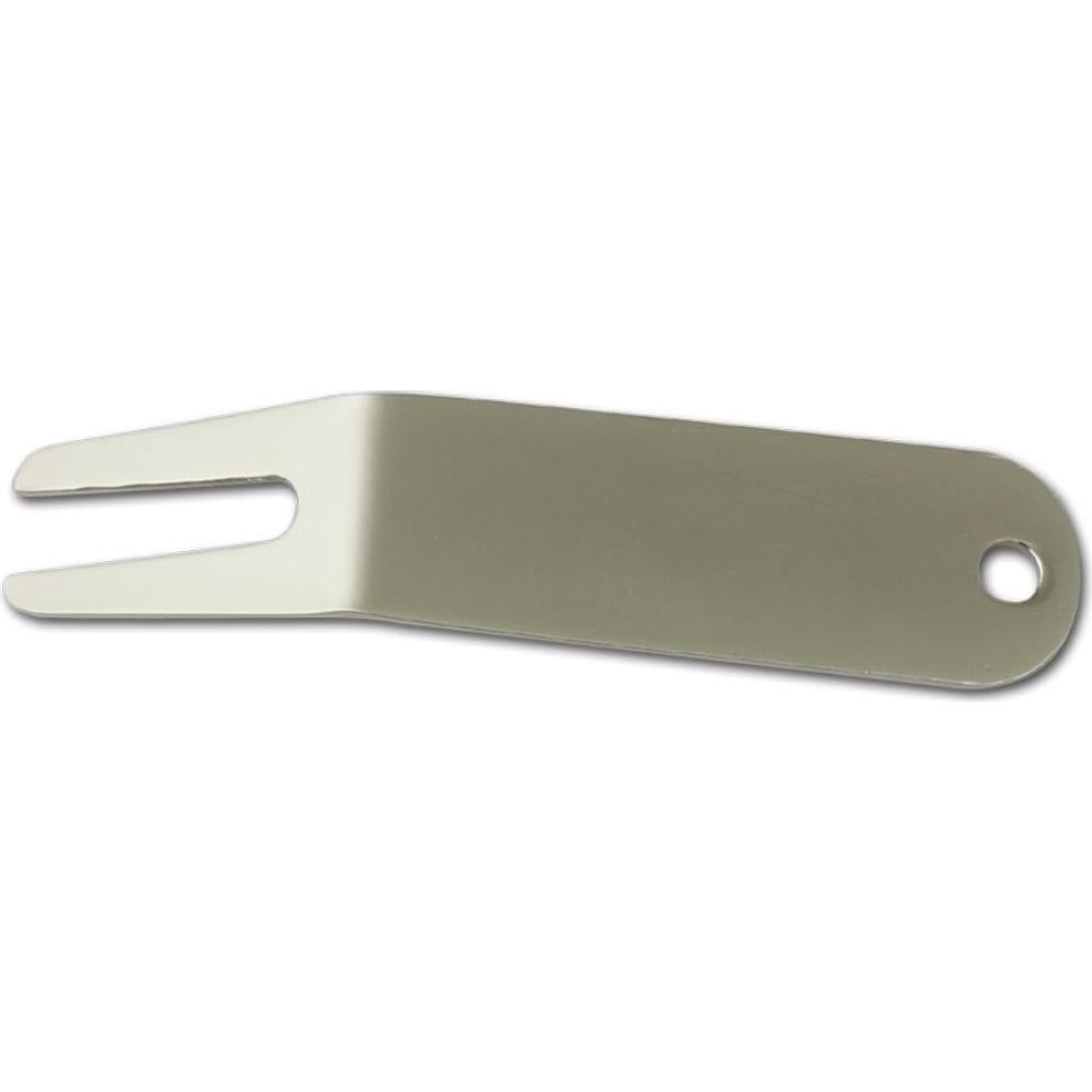 Herramienta de Divot de Golf GOLTERS - 4 Piezas Níquel Mate