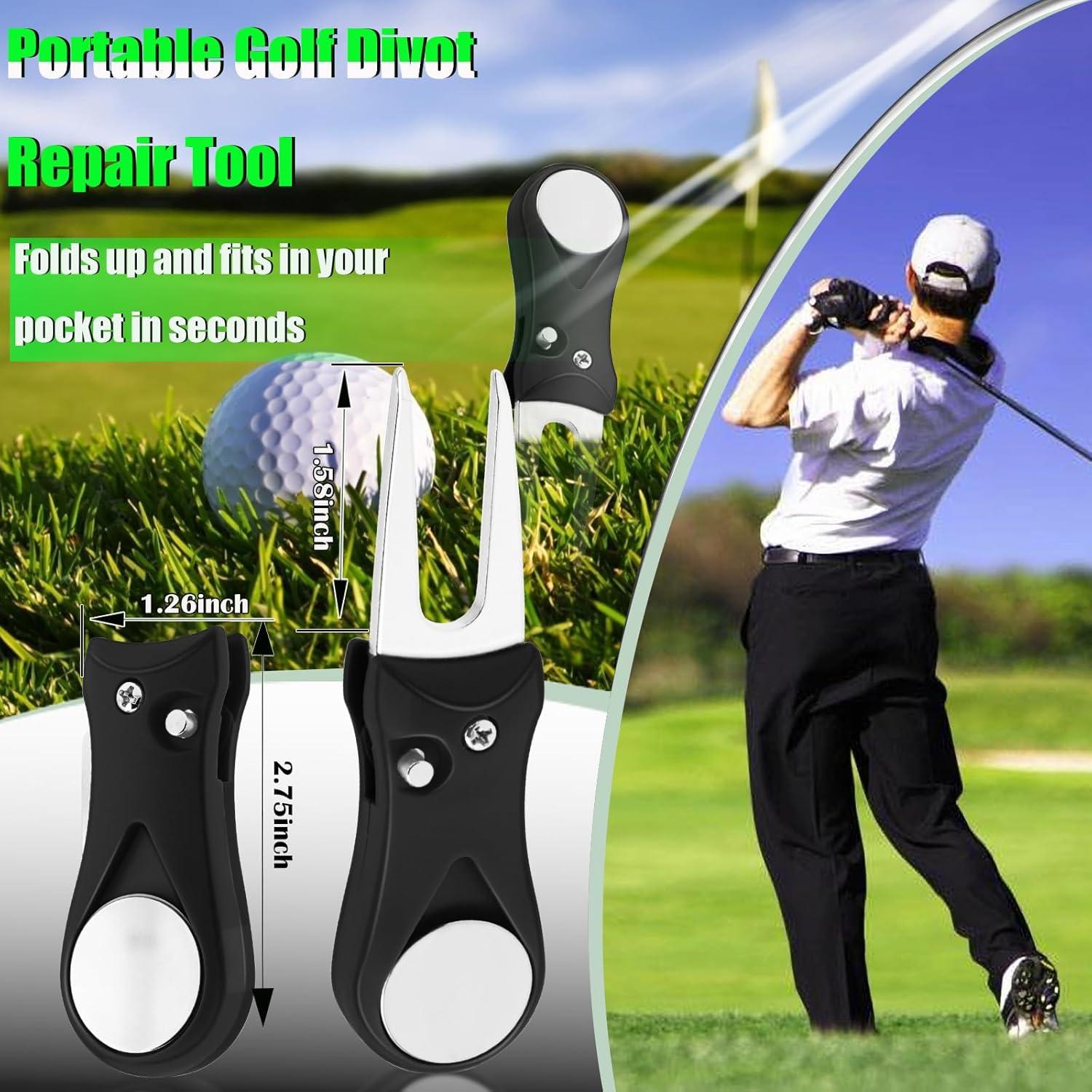 Herramienta de Divot de Golf Plegable BENACES con Marcador Magnético