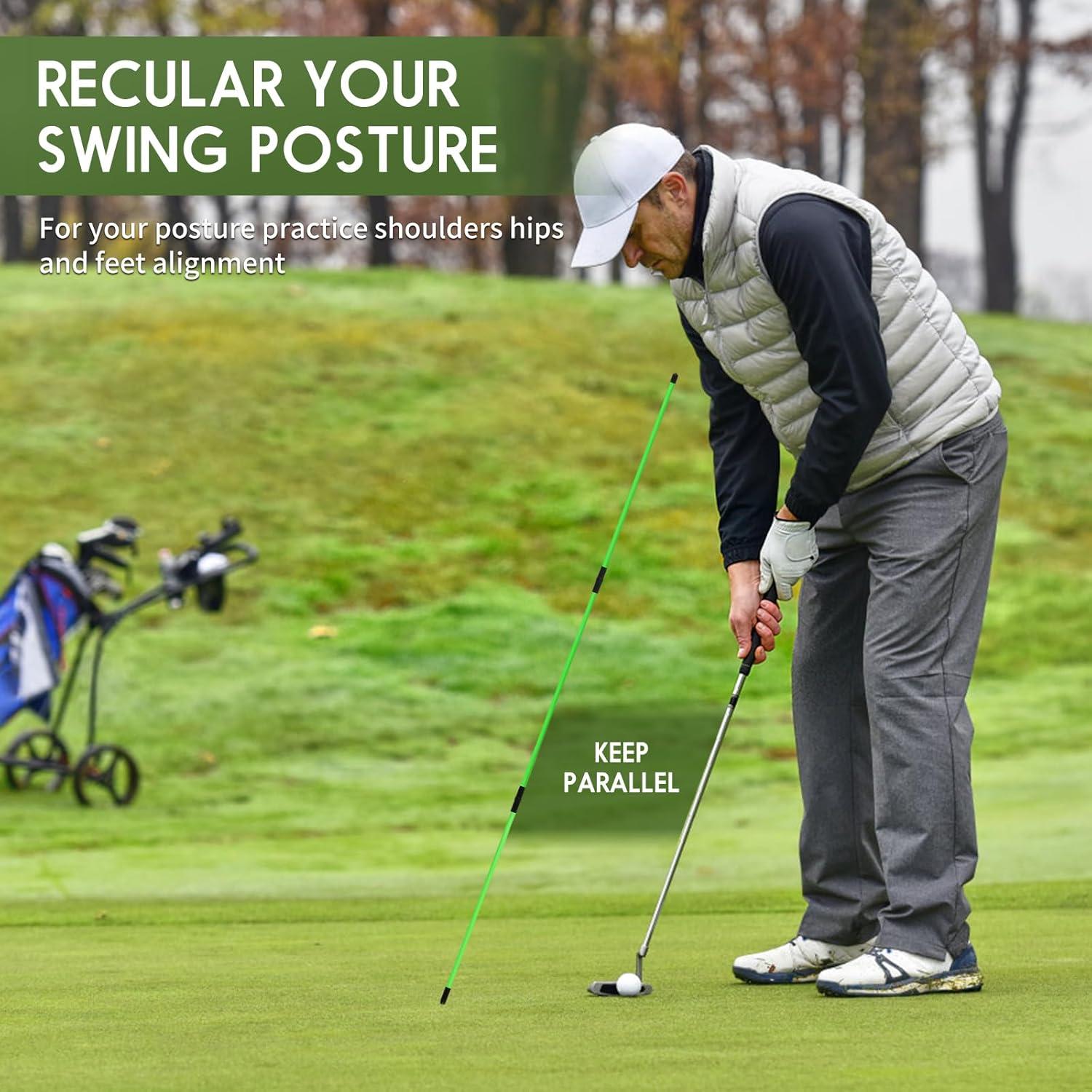 Paquete de 2 Palos de Alineación de Golf Kojcijs KOJ09