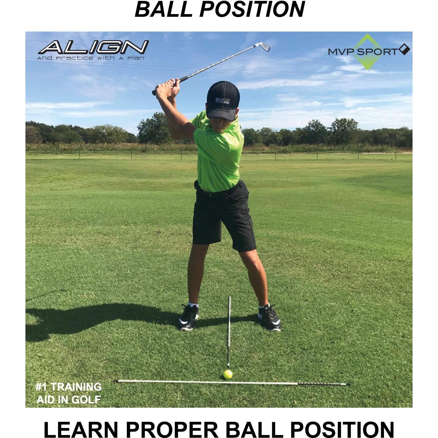 Varillas de Alineación de Golf MVP Sport 2-Pack 111.76 cm