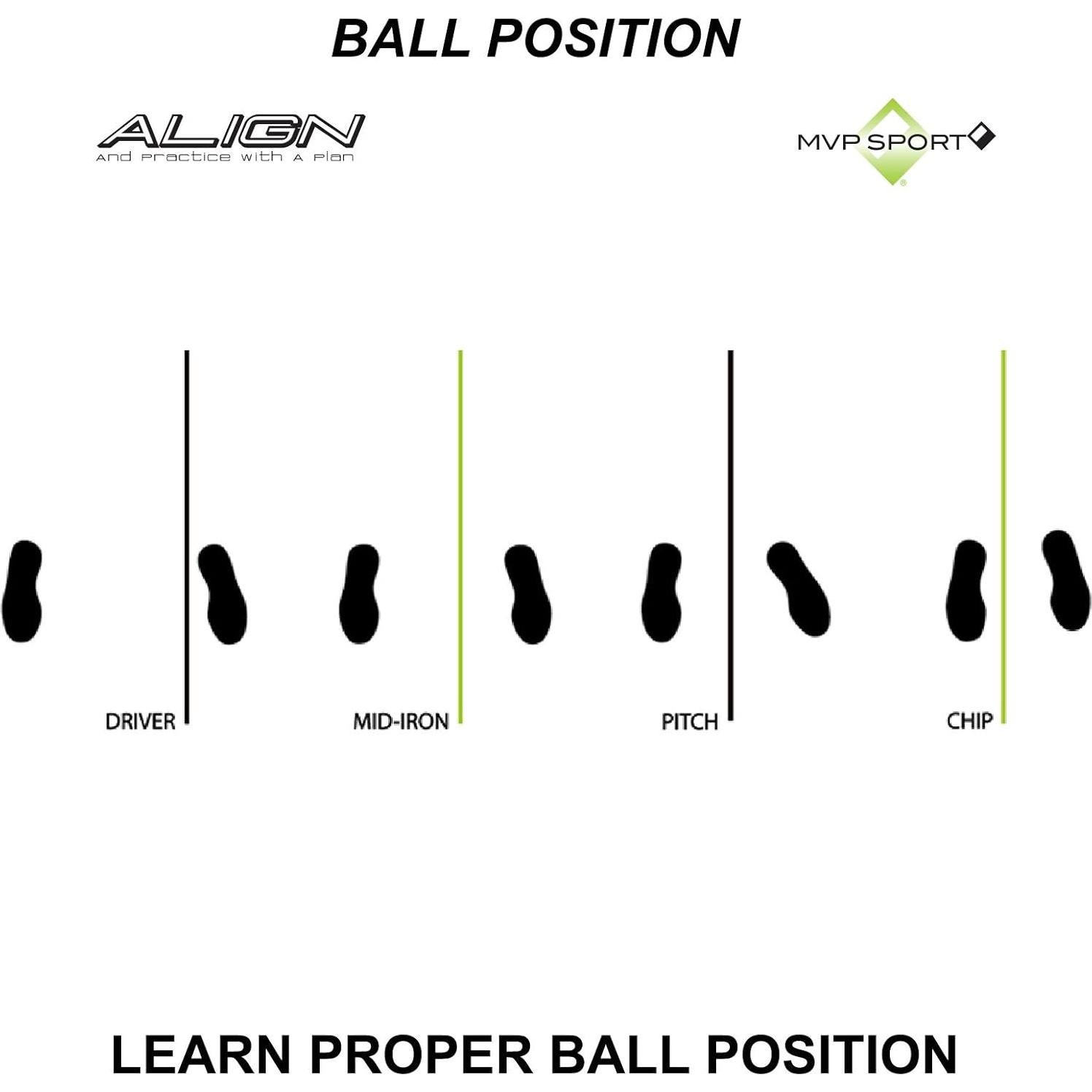 Varillas de Alineación de Golf MVP Sport 2-Pack 111.76 cm