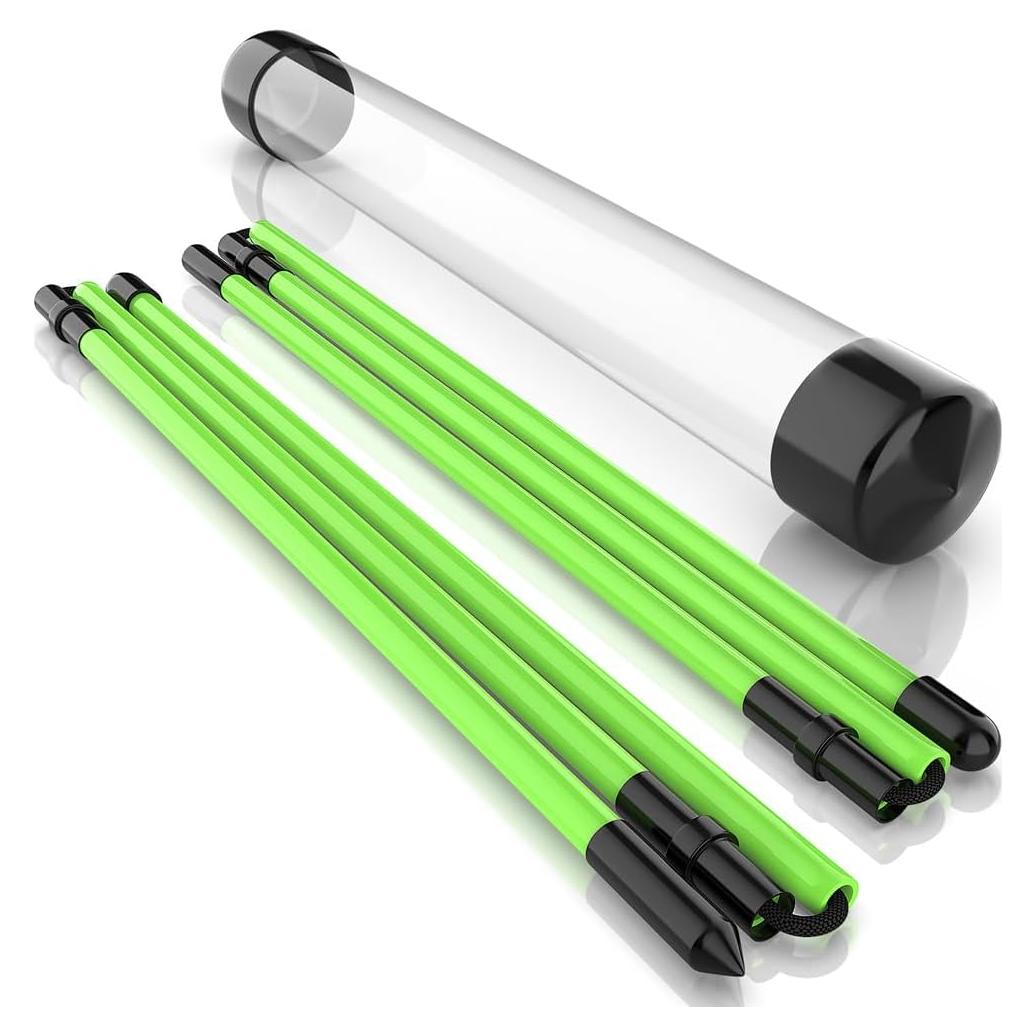 Paquete de 2 Palos de Alineación de Golf SLinBeiBy 121.92 cm