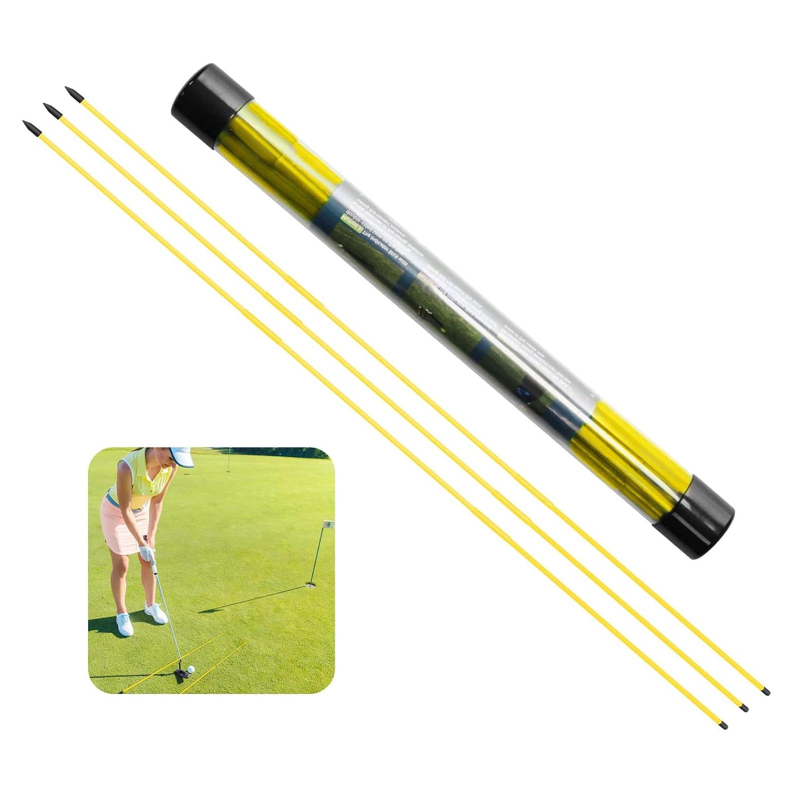 Palos de Alineación de Golf FINGER TEN 121.92 cm 3 Piezas