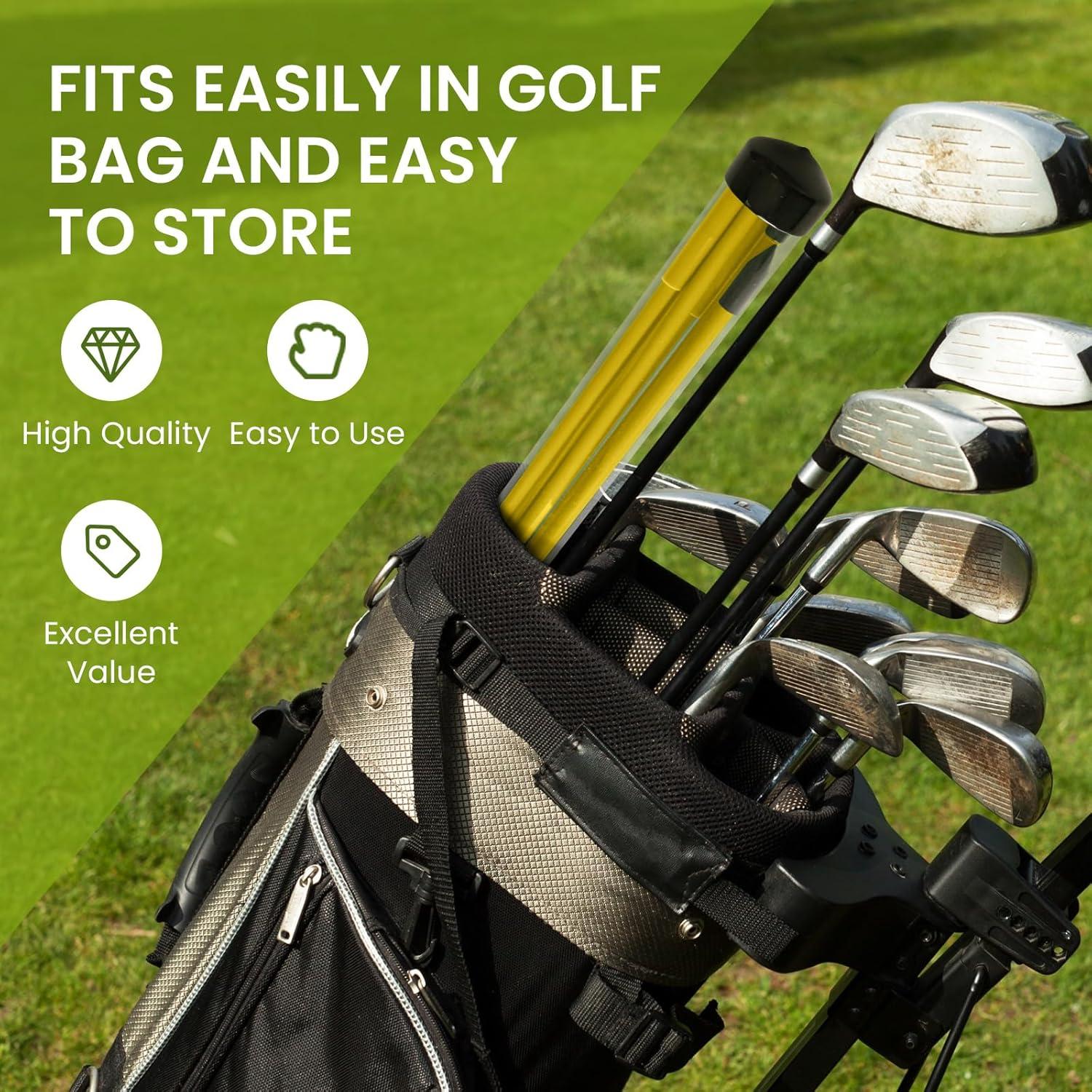 Palos de Alineación de Golf FINGER TEN 121.92 cm 3 Piezas