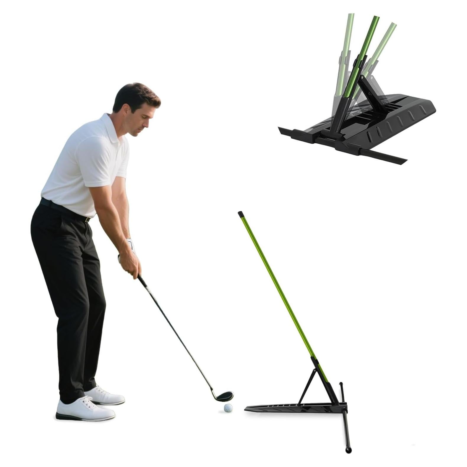 Soporte de Alineación de Golf tzvvi GZY-C01 Metal Verde